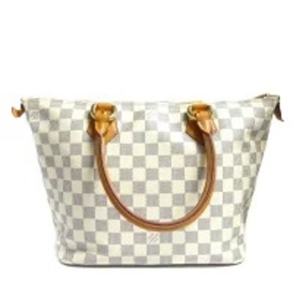 Louis Vuitton Handbags - Louis Vuitton Saleya PM Damier Azur PVC Leather Handbag